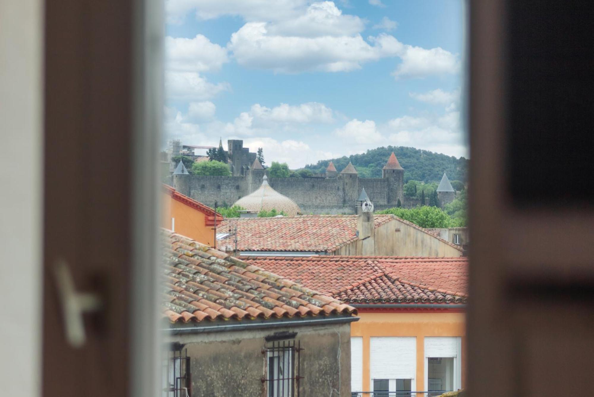 카르카손 Le Boheme - Netflix - Wifi - Vue Sur La Cite Medievale Et Les Toits 아파트 외부 사진